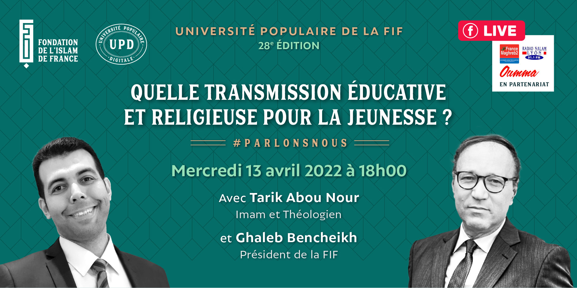 UPD28 Quelle transmission éducative et religieuse pour la jeunesse ?